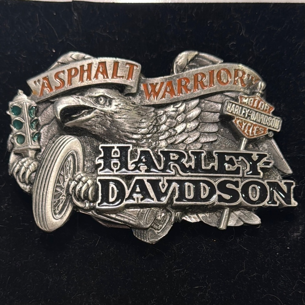 Harley-Davidson Silver Pin - Asphalt Warrior